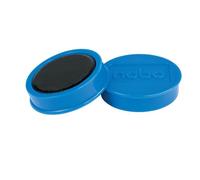 Nobo Whiteboard Magnets Memo Noticeboard Office Stationery Blue 38mm 10pcs