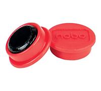 Nobo Magnetic Whiteboard Magnets, 13 mm, Pack of 10, Coloured, 1915286