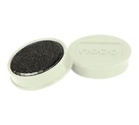 Nobo Whiteboard Magnets White 0.8 kg Bearing Capacity 32 mm Pack of 10