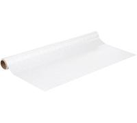 Nobo Whiteboard Sheets - Stick Anywhere for an Instant, Removable Dry Wipe Surface, 800 x 600 mm, Pack of 25, White and Grey Squared, Instant Dry Wipe Electrostatic Sheets, 1905157
