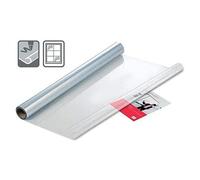Nobo Whiteboard Sheets - Stick Anywhere for an Instant, Removable Dry Wipe Surface, 800 x 600 mm, Pack of 25, Transparent, Instant Dry Wipe Electrostatic Sheets, 1905158