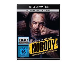 Nobody 4K, 1 UHD-Blu-ray + 1 Blu-ray [Region Free] [Blu-ray]