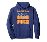 Nobody Can Resist a Clever Good Puck Hockey Pun Pullover Hoodie