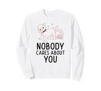 Nobody Cares About You (Funny Sheep Graphic) Sweatshirt