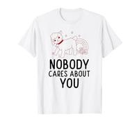 Nobody Cares About You (Funny Sheep Graphic) T-Shirt