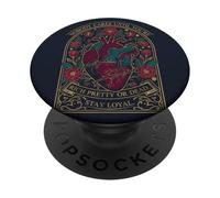 Nobody Cares Until You’re Rich Pretty or Dead Stay Loyal PopSockets Adhesive PopGrip