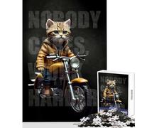 Nobody Cares Work Harder Jigsaws 1000 Pieces for Teenagers Stimulate Active Brain And Mind Gentle Relaxing Fun Activity (38X52cm)