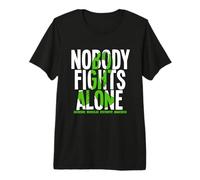 Nobody Fights Alone Duchenne Muscular Dystrophy Awareness Premium T-Shirt