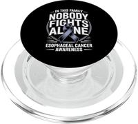 Nobody Fights Alone Esophageal Cancer Awareness PopSockets PopGrip for MagSafe