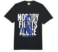 Nobody Fights Alone Hydrocephalus Awareness Comfort Colors Adult Heavyweight T-Shirt