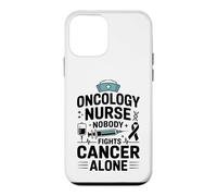 Nobody Fights Cancer Alone Oncology Nurse Case for iPhone 12 mini