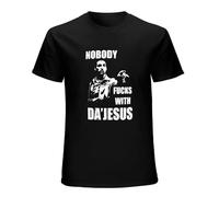 Nobody Fucks with Da Jesus T-Shirt Mens Unisex Black Tees XL