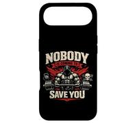 Nobody Is Coming To Save You Bodybuilder Gym Weightlifting Case for iPhone Air