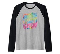 Nobody is Coming to Save You Get Up Self-Motivation - Raglan Baseball Tee
