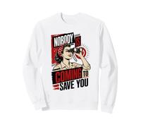 Nobody is Coming to Save You Retro Sweatshirt
