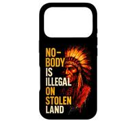 Nobody Is Illegal on Stolen Land Design Case for iPhone 17 Pro