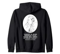 Nobody Is More Inferior Than Those Who Insist Zip Hoodie