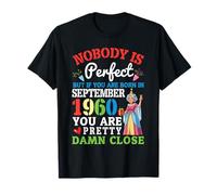 Nobody Is Perfect But If You Are Born In September 1960 T-Shirt