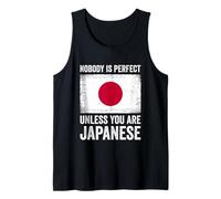 Nobody is Perfect Unless You are Japanese Japan Tank Top