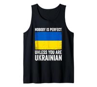 Nobody is Perfect Unless You are Ukrainian Ukraine Tank Top