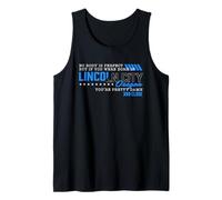 Nobody Is Perfect You Were Born in Lincoln City Oregon Funny Tank Top