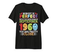 Nobody is Perfect You were Born in September 1960 are Pretty Premium T-Shirt