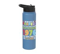 Nobody is Perfect You were Born in September 1976 are Pretty Stainless Steel Insulated Water Bottle