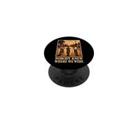Nobody Knew Where We Were Gen X Retro PopSockets Adhesive PopGrip