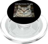 Nobody Knows I'm Gay PopSockets PopGrip for MagSafe