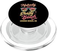 Nobody Likes A Shady Beach Laguna Beach California PopSockets PopGrip for MagSafe