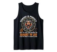 Nobody Perfect But If You are Born As August 19 Leo Pretty Tank Top
