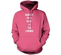 Nobody Puts Baby in The Corner Unisex Hoodie - Pink X-Large