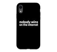 nobody wins on the internet Case for iPhone XR