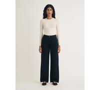 Nobody's Child female High Waisted Wide Leg Jeans - 14REG - Black, Black