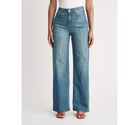 Nobody's Child female High Waisted Wide Leg Jeans - 14REG - Blue, Blue