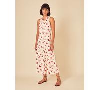 Nobody's Child female Tomato Print Midi Shirt Dress - 14 - White Mix, White Mix