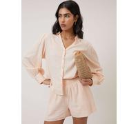 Nobody's Child Linen Rich Shorts Pink