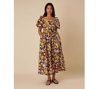 Nobody's Child Midaxi Dress Black Multi 10