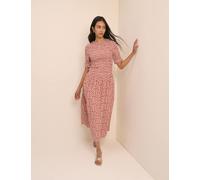 Nobody's Child Pure Cotton Checked Midaxi Smock Dress Multi