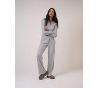 Nobody's Child Ribbed Crew Neck Longline Cardigan Grey