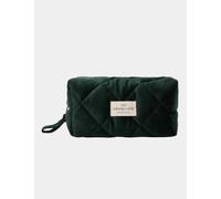 Nobody's Child Velvet Goddess Toiletry Bag Green
