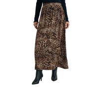 Nobody's Child Women's Leopard Maxi Skirt - Brown - Brown - 6 UK