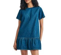 Nobody's Child Women's Nancy Mini Dress - Blue - Blue - 6 UK - 100% Organic Cotton