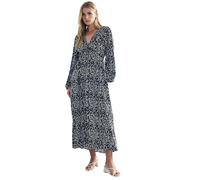 Nobody's Child Women's Sid Midaxi Dress - Black/White - Black/White - 4 UK - 100% Mixed