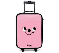 NoBoringSuitcases.com® x Henry Kids Suitcase Compact 48x31x19 cm Children's Suitcases Wheels LED Toddler Pull Along Travel Case Ultralight - Girls - Hetty - Pink - Vacuum Cleaner
