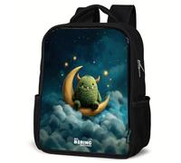 NoBoringSuitcases© Kids Backpack 8L School Bag Kindergarten Black Bookbag Teens Daypack Lightweight Back Pack Elementary Small Backpack Unisex Primary Rucksack Childeren Backpacks