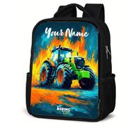 NoBoringSuitcases© Kids Backpack 8L School Bag Kindergarten Black Bookbag Teens Daypack Lightweight Back Pack Elementary Small Backpack Unisex Primary Rucksack Childeren Backpacks