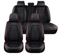 NOBQUA Car Seat Covers for Audi A3 8L 8P 8V 8Y A4 B5 B6 B7 B8 B9 A6 C4 C5 C6 C7 C8 A8 D2 D3 D4 D5 Compatible - Nappa Leather Full Set for 34 Seats Waterproof Scratch Resistant