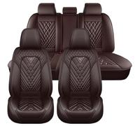 NOBQUA Car Seat Covers for Chrysler 200 200C 200S Aspen Compatible - Nappa Leather Full Set for 5 Seats Waterproof Scratch Resistant