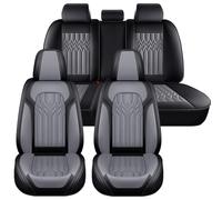 NOBQUA Car Seat Covers for Cupra Leon KL Sportstourer Formentor KM Ateca KH7 Born K11 Compatible - Nappa Leather Full Set for 237 Seats Waterproof Scratch Resistant